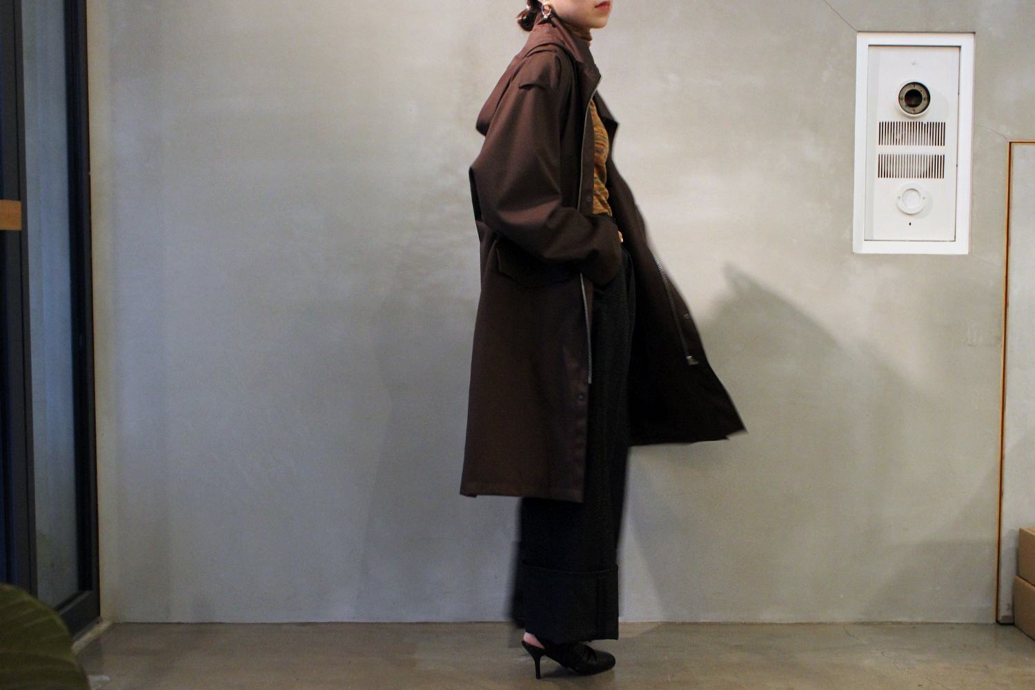 VIOLA STELLA women's blog: AURALEE - light wool mohair hooded coat